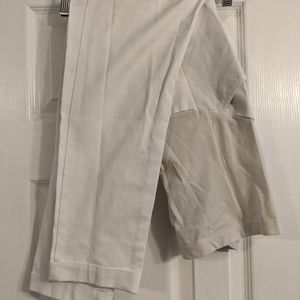 Sz S Motherhood Maternity white slacks